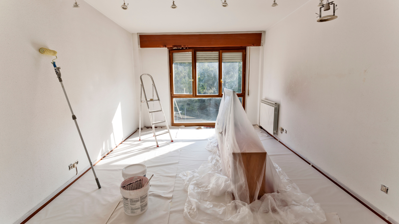 preparing for commercial painting